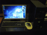 Vand sistem complet AMD Sempron 2.0GHz + LCD 17” + Tastatura + Mouse