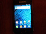 Vind telefon mobil Samsung Galaxy Gio S5660, Dark Silver, in stare impecabila